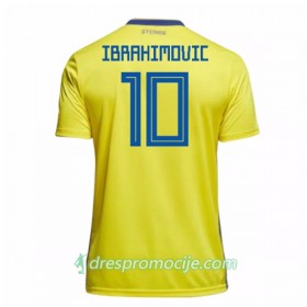 Švedska Dres Ibrahimovic 10 Domaći Svjetsko prvenstvo 2018